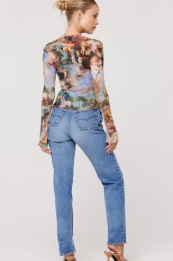 RESA Aliyah Mesh Top In Shakespeare Clearance
