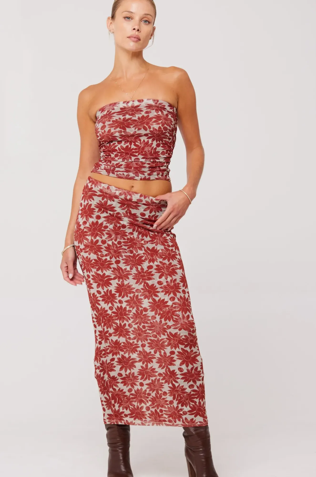 RESA Bonnie Mesh Top In Dolce Fashion