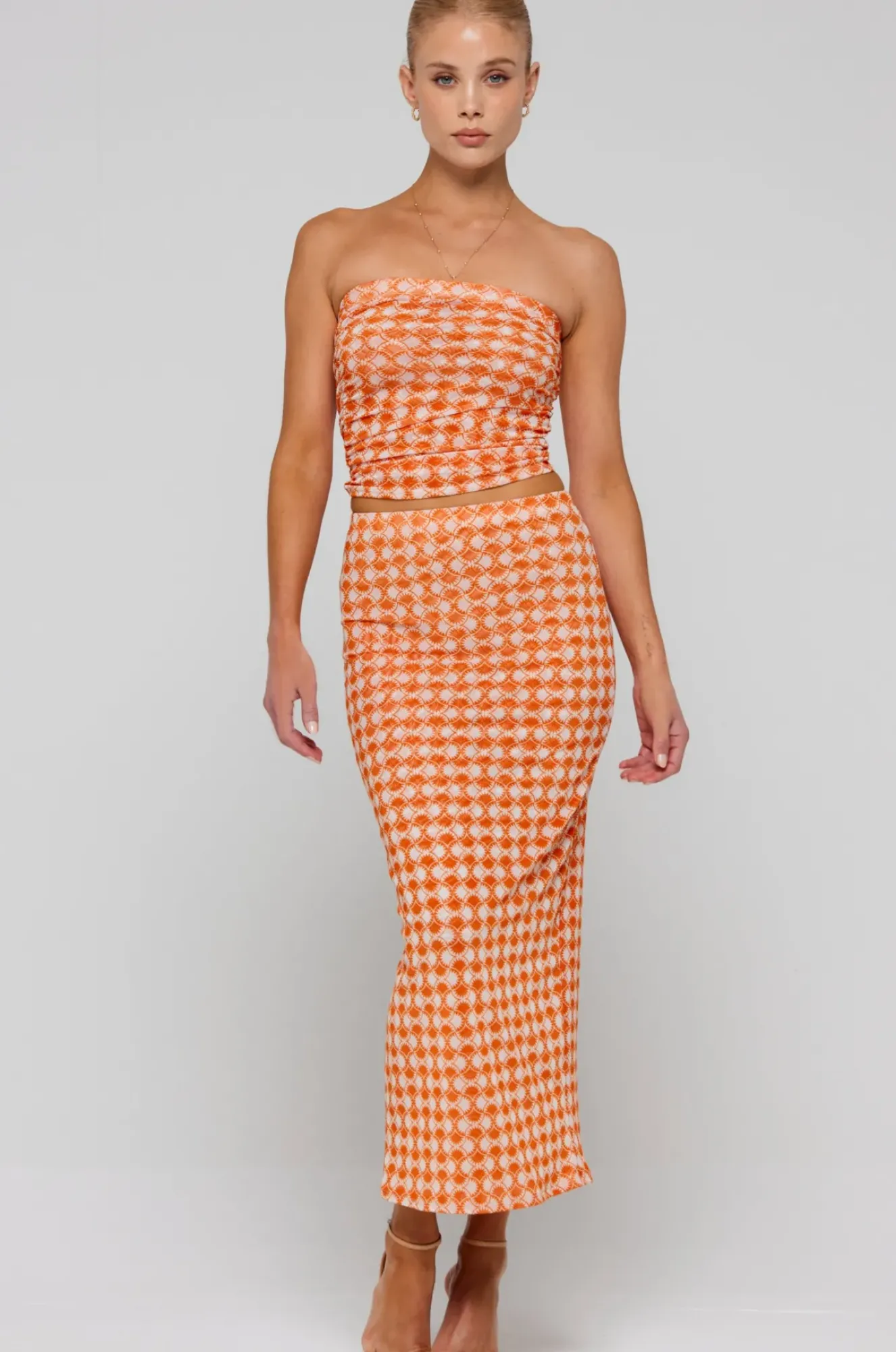 RESA Bonnie Mesh Top In Solstice Cheap