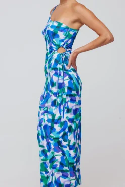 RESA Caley Dress In Aqua Sale