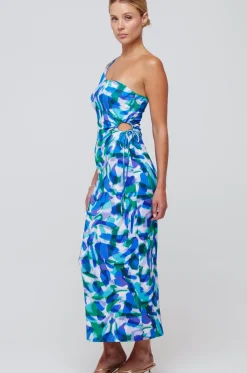 RESA Caley Dress In Aqua Sale