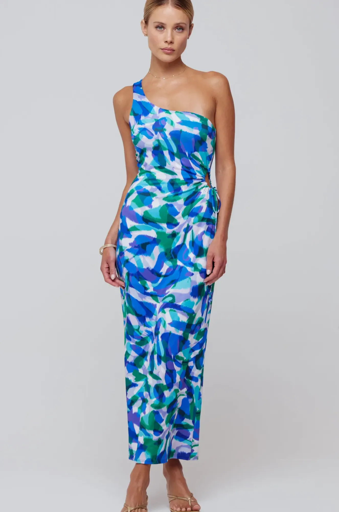 RESA Caley Dress In Aqua Sale