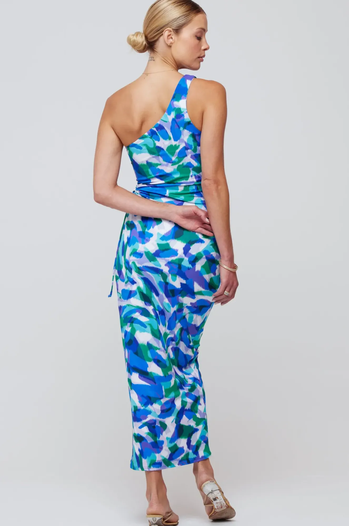 RESA Caley Dress In Aqua Sale