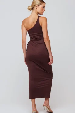 RESA Caley Dress In Chocolate Hot