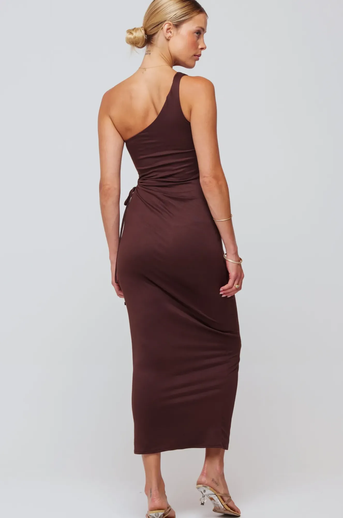 RESA Caley Dress In Chocolate Hot