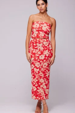 RESA Clyde Mesh Skirt In Frida Fashion