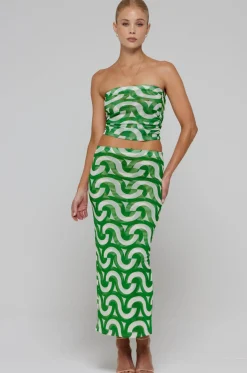 RESA Clyde Mesh Skirt In Sublime Flash Sale