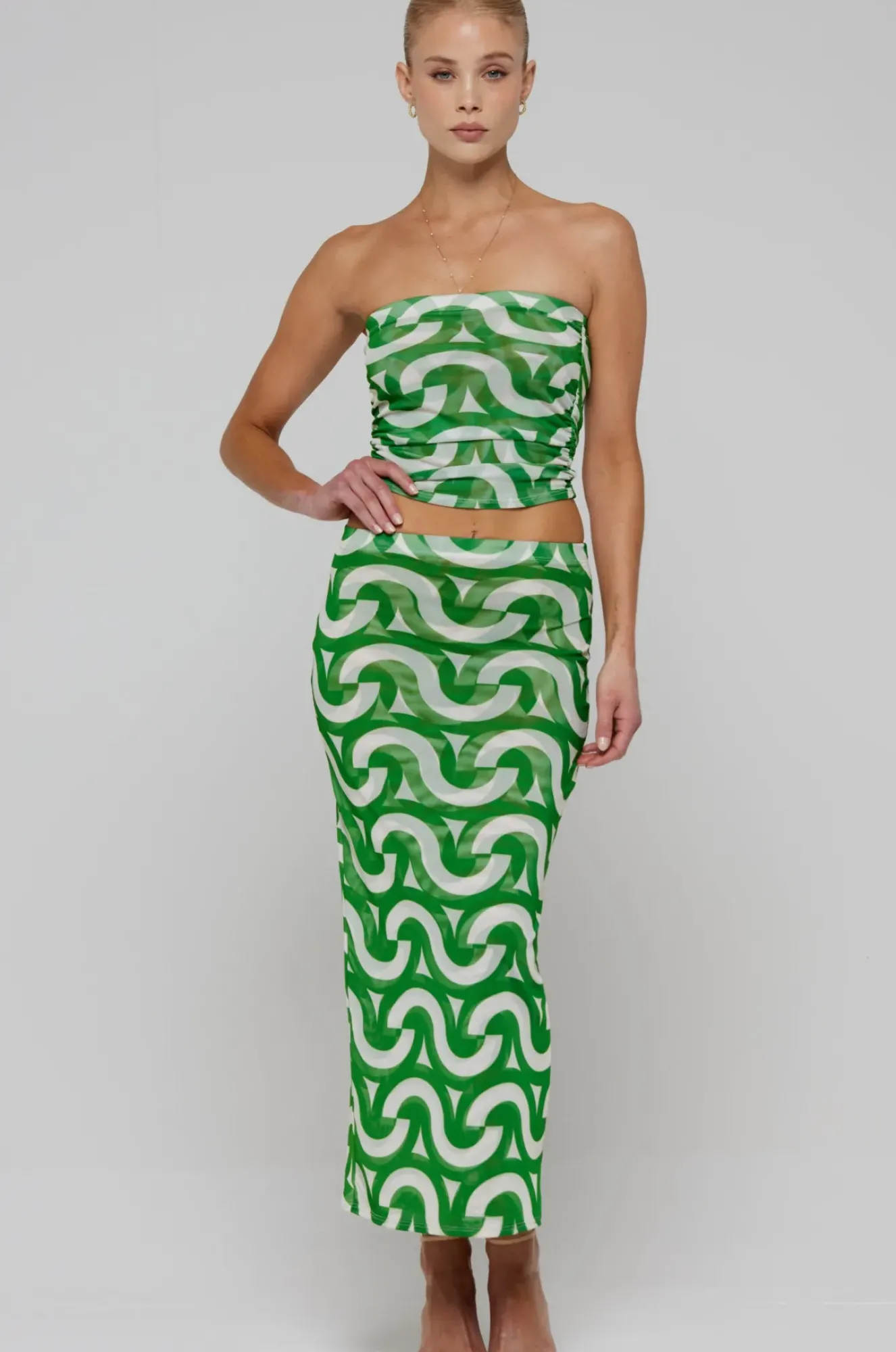 RESA Clyde Mesh Skirt In Sublime Flash Sale