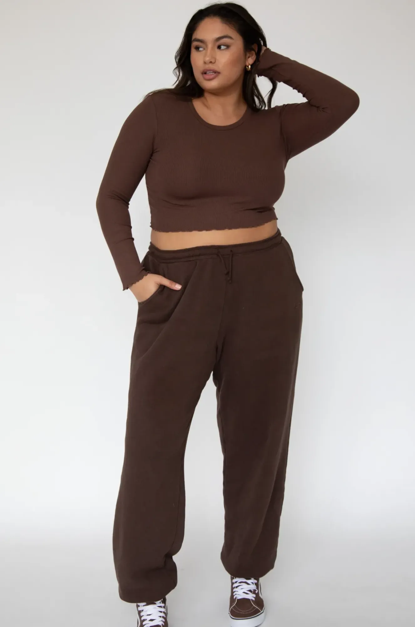 RESA Eddy Top In Brown Discount