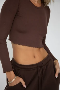 RESA Eddy Top In Brown Discount