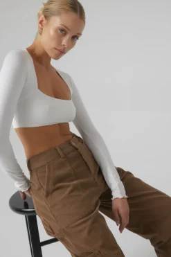 RESA Elsa Cargo Pant In Espresso New