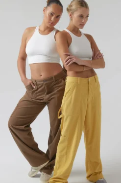 RESA Elsa Cargo Pant In Mustard Clearance
