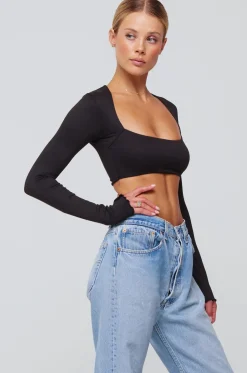 RESA Emily Top In Black Clearance