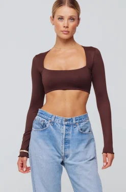 RESA Emily Top In Chocolate Cheap