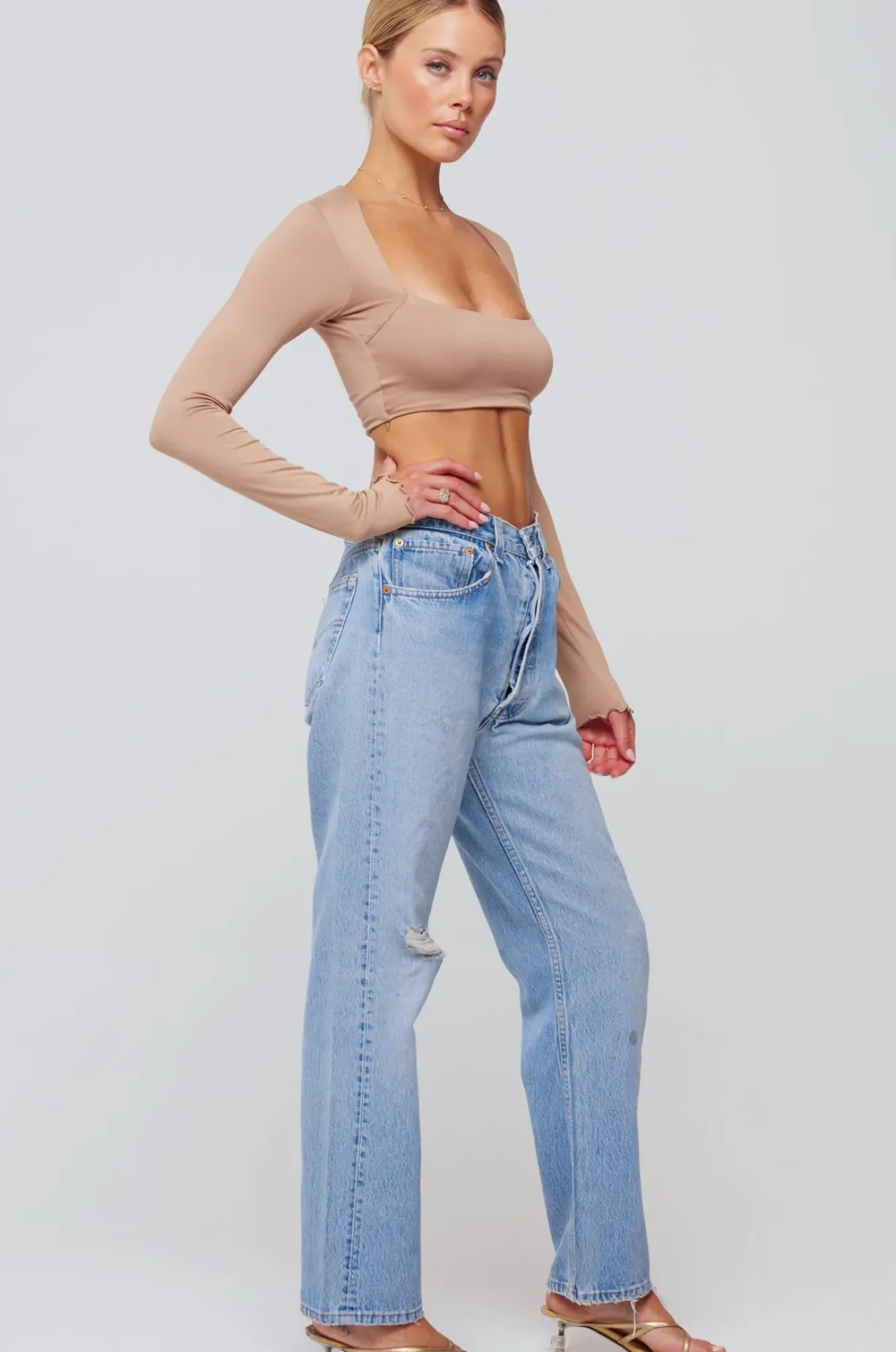 RESA Emily Top In Nude Shop