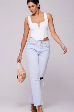 RESA Gigi Corset In White Cheap
