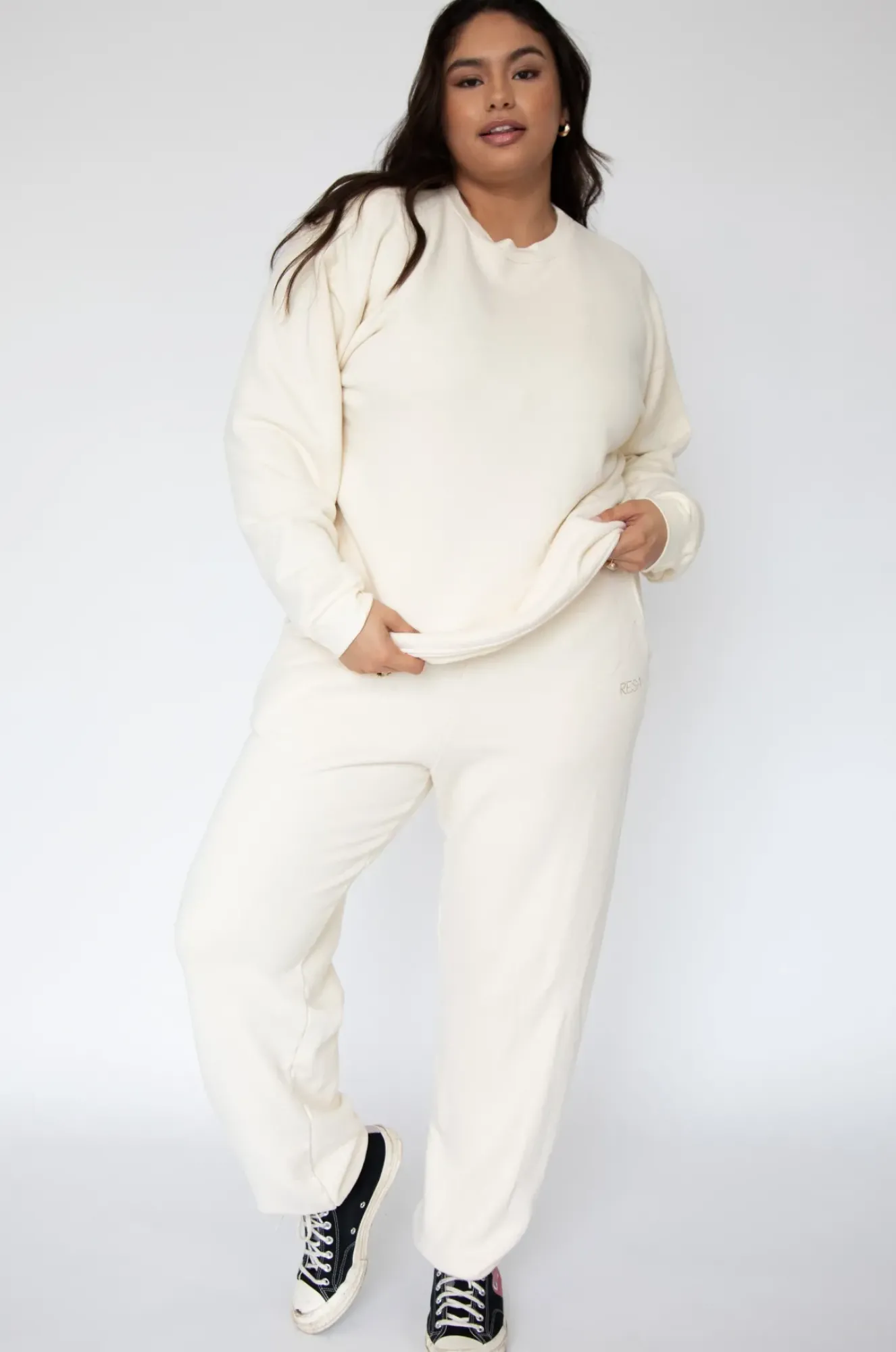 RESA Gunner Sweatshirt In Bone New