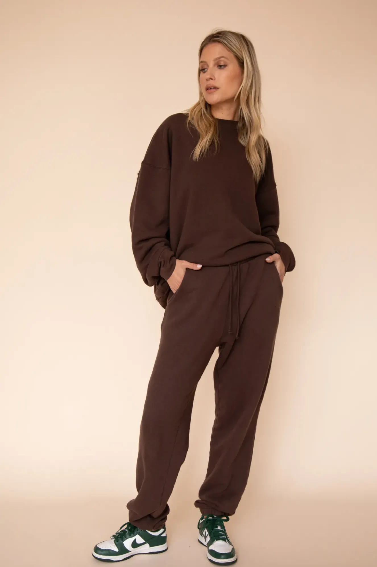 RESA Gunner Sweatshirt In Tobacco Best