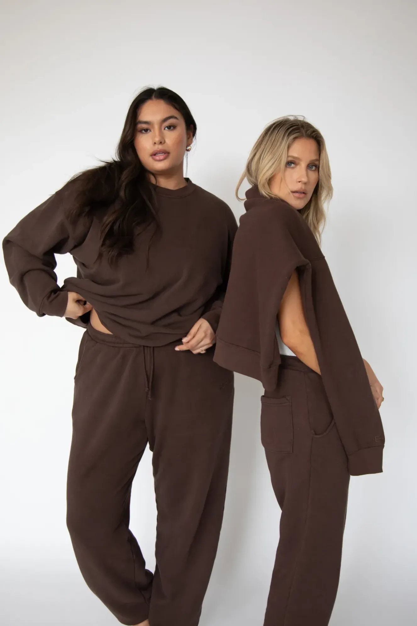 RESA Gunner Sweatshirt In Tobacco Best