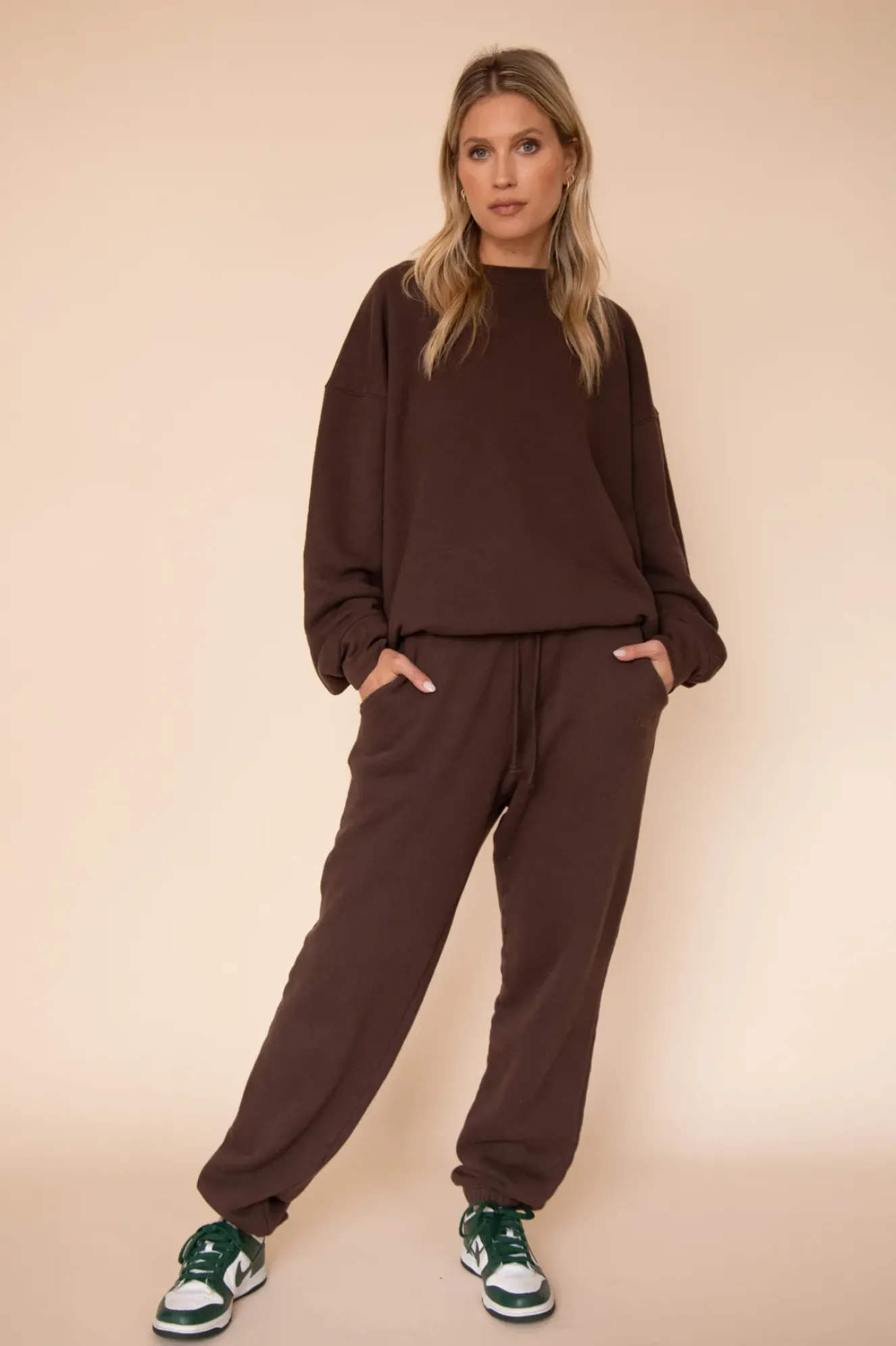 RESA Gunner Sweatshirt In Tobacco Best