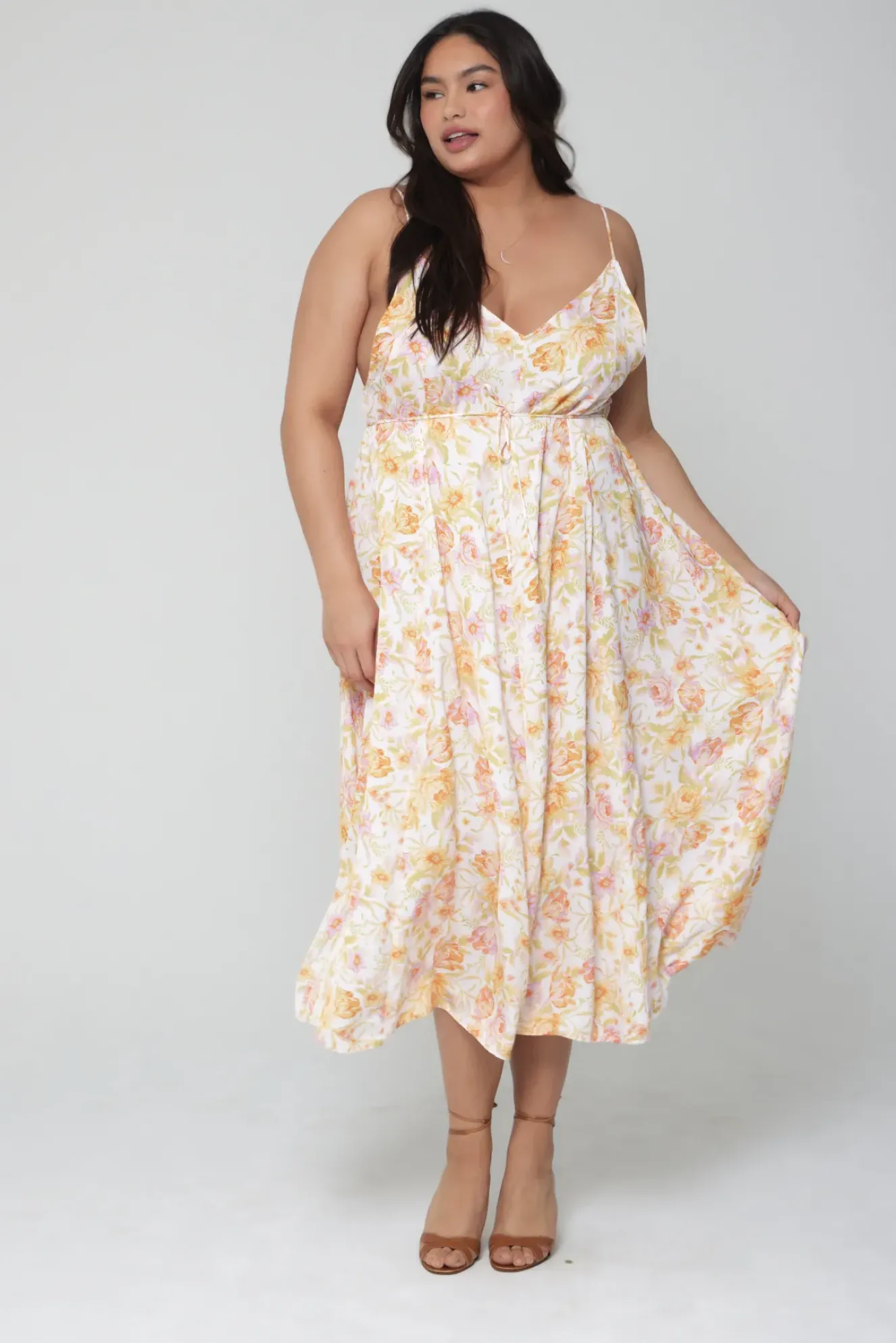 RESA Hannah Midi In Gardenia Hot