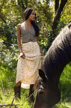 RESA Jamie Skirt In Wildflower Sale