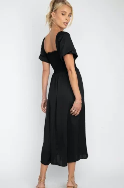 RESA Kaia Midi In Black Hot