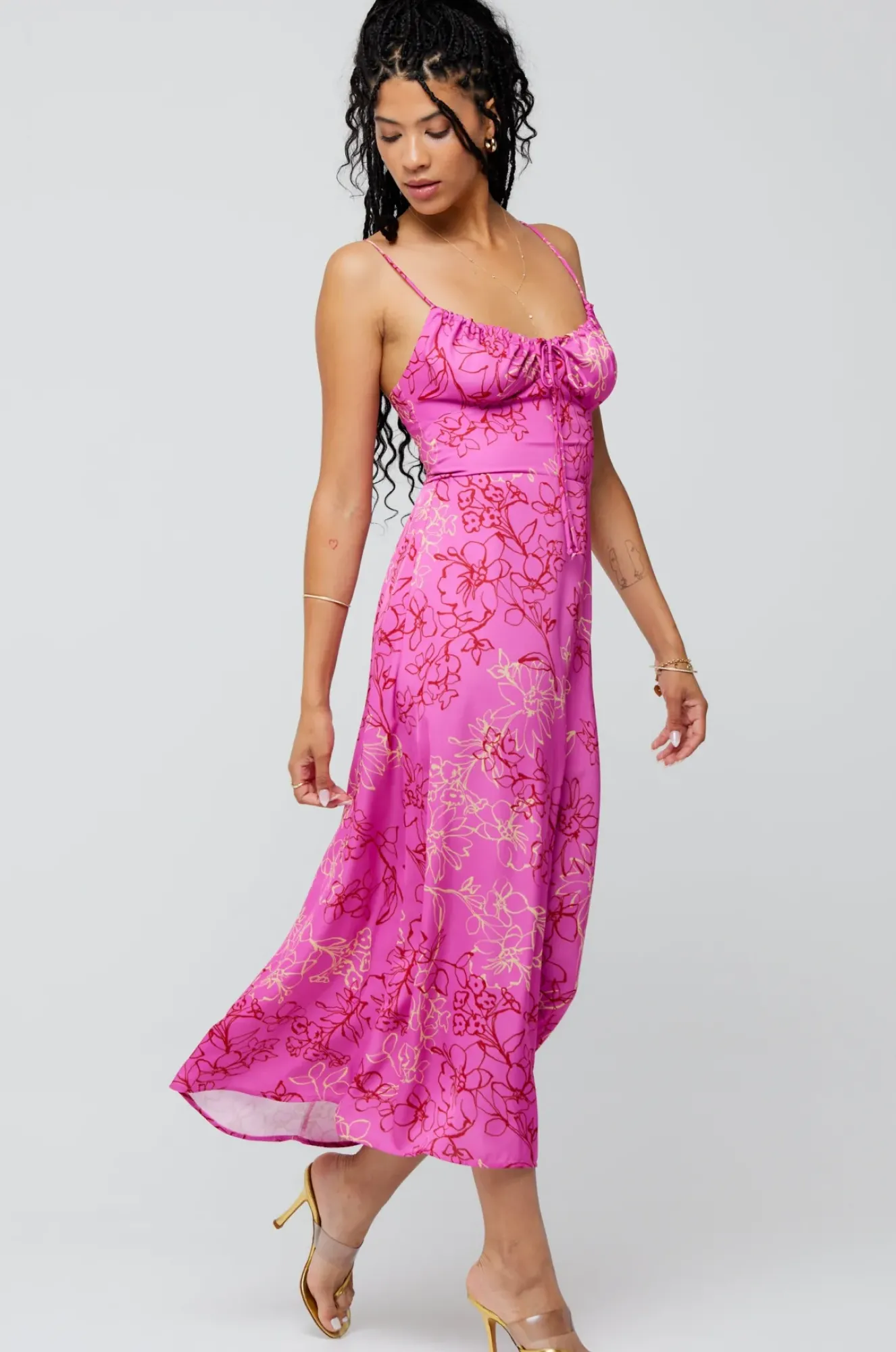 RESA Kaitlyn Midi In Azalea New