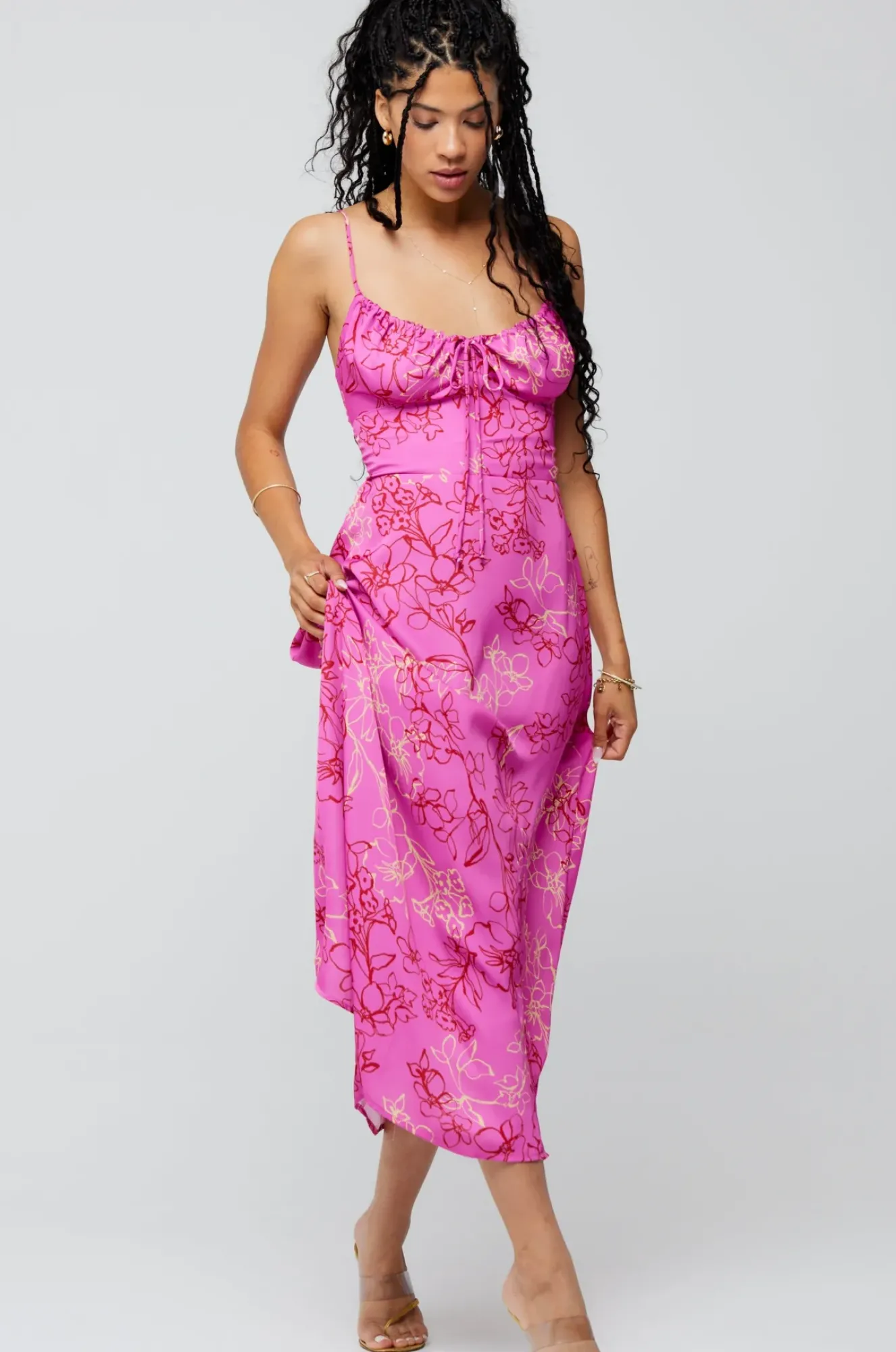 RESA Kaitlyn Midi In Azalea New