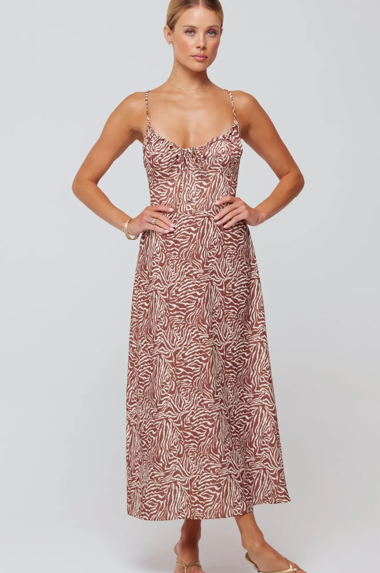 RESA Kaitlyn Midi In Santana Hot