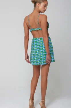 RESA Kenzie Skirt In Oasis Hot