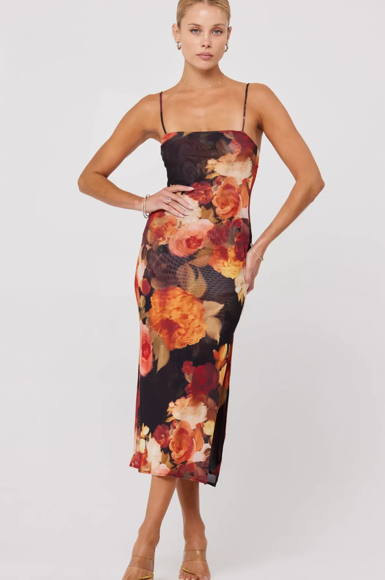 RESA Kiele Mesh Dress In Muse Flash Sale