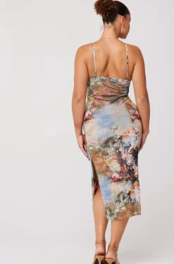 RESA Kiele Mesh Dress In Shakespeare Online