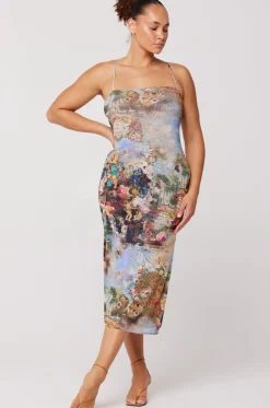 RESA Kiele Mesh Dress In Shakespeare Online