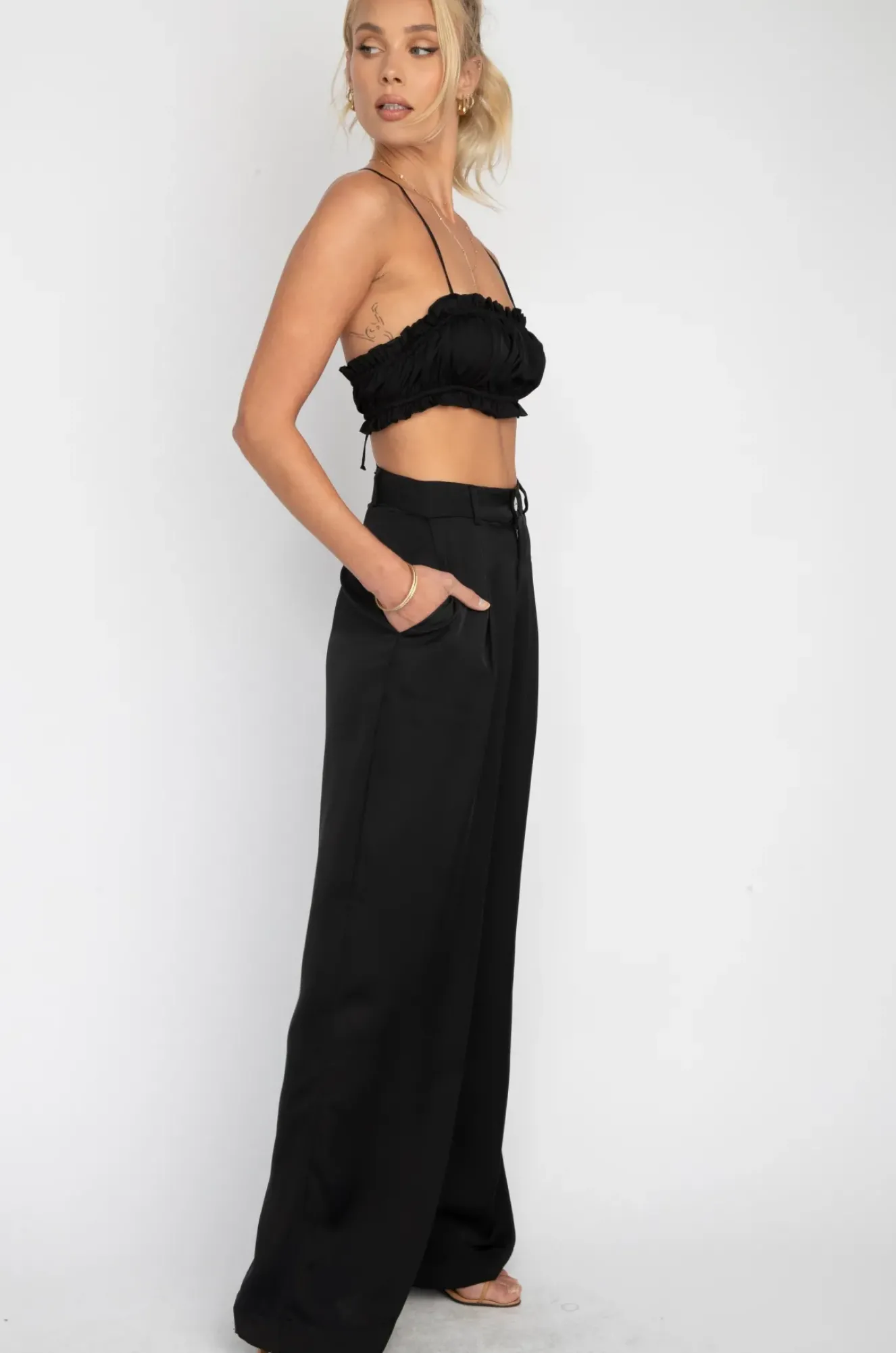 RESA Lucy Top In Black Hot