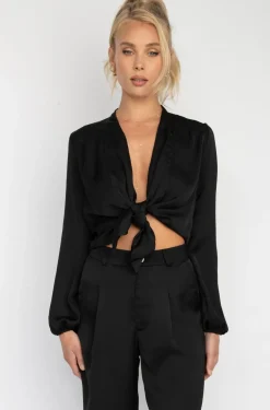 RESA Luna Blouse In Black Cheap