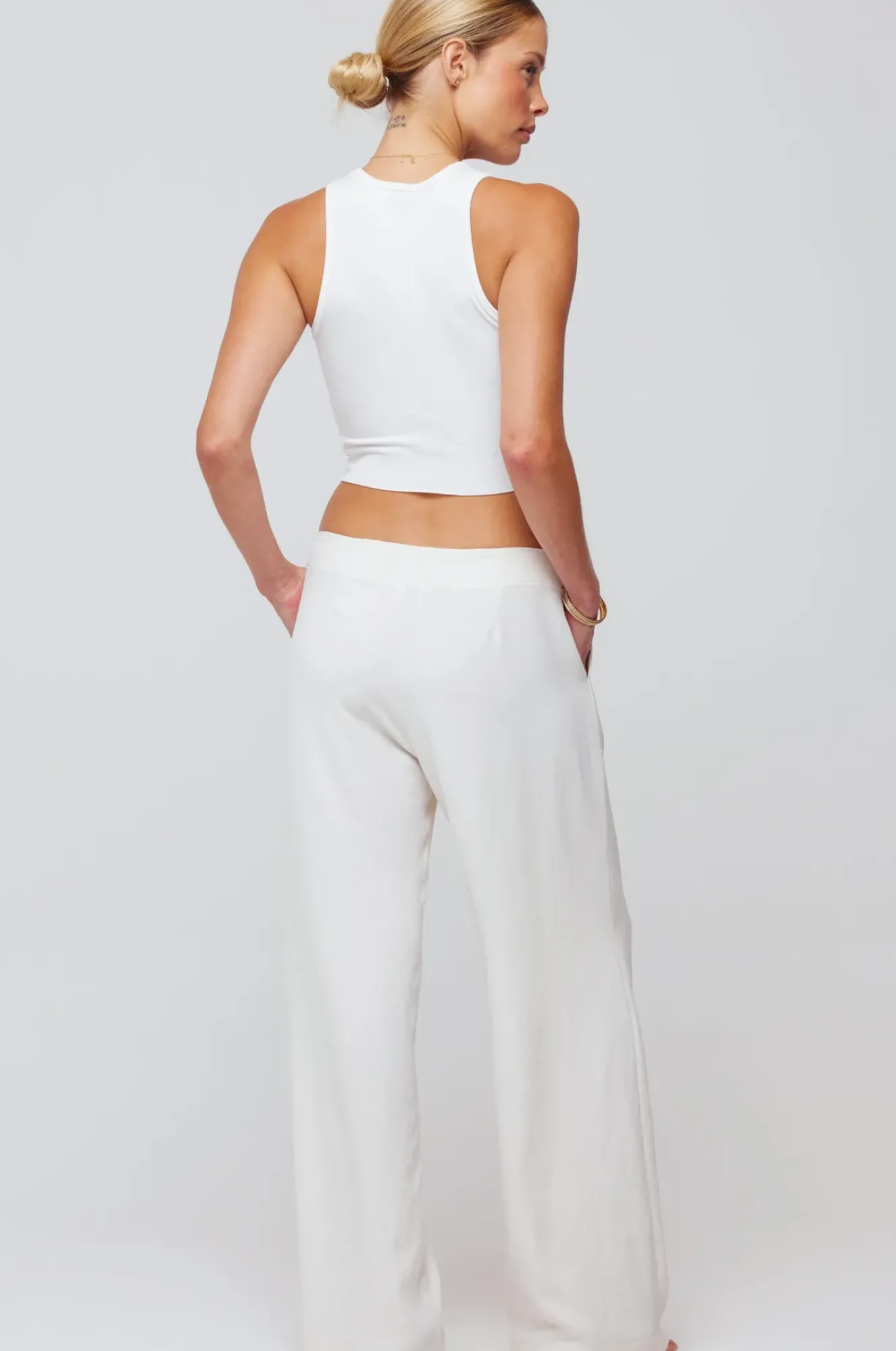 RESA Malcolm Trousers In Cream New