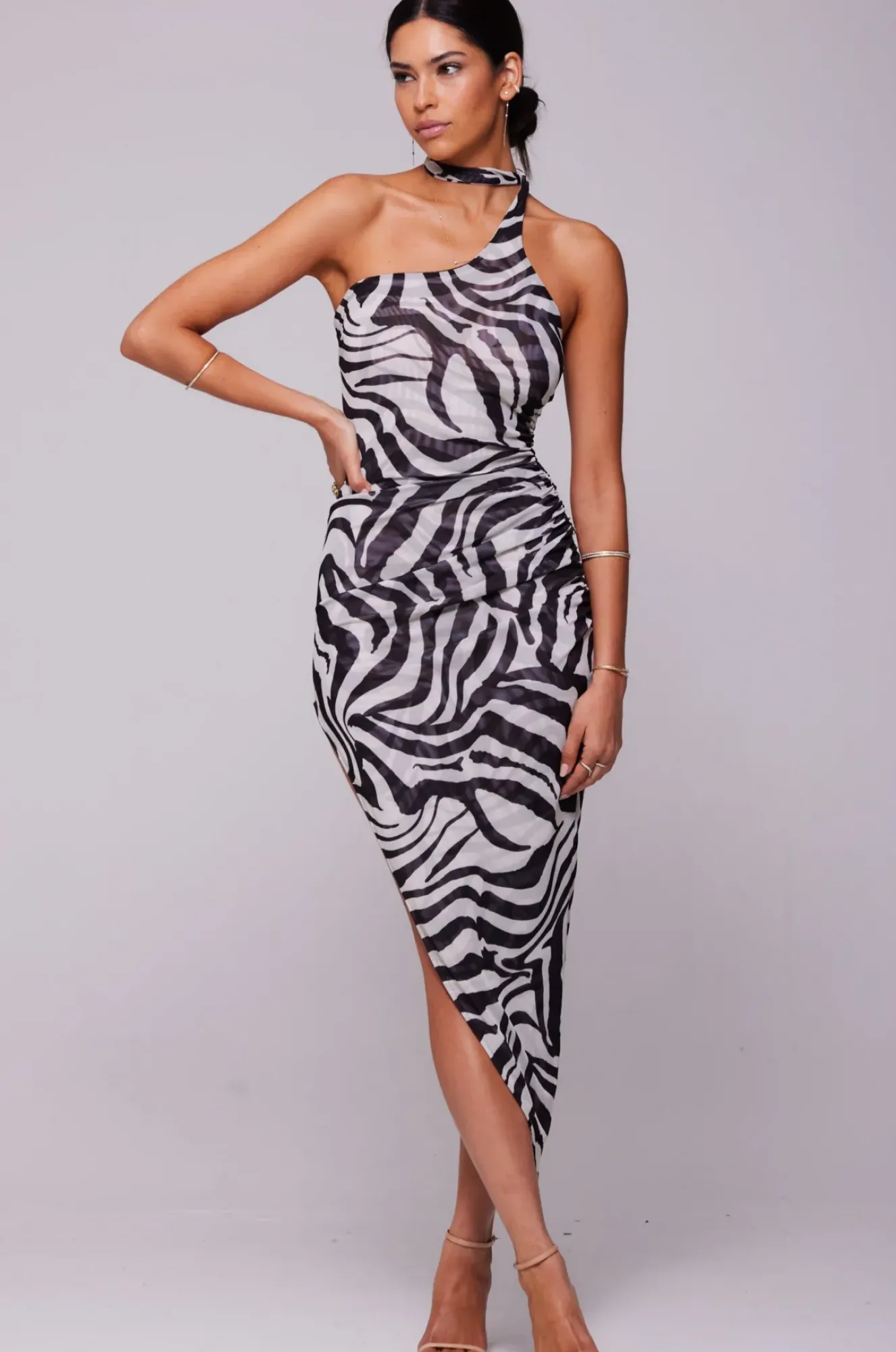 RESA Nicole Mesh Midi In Tigris Hot