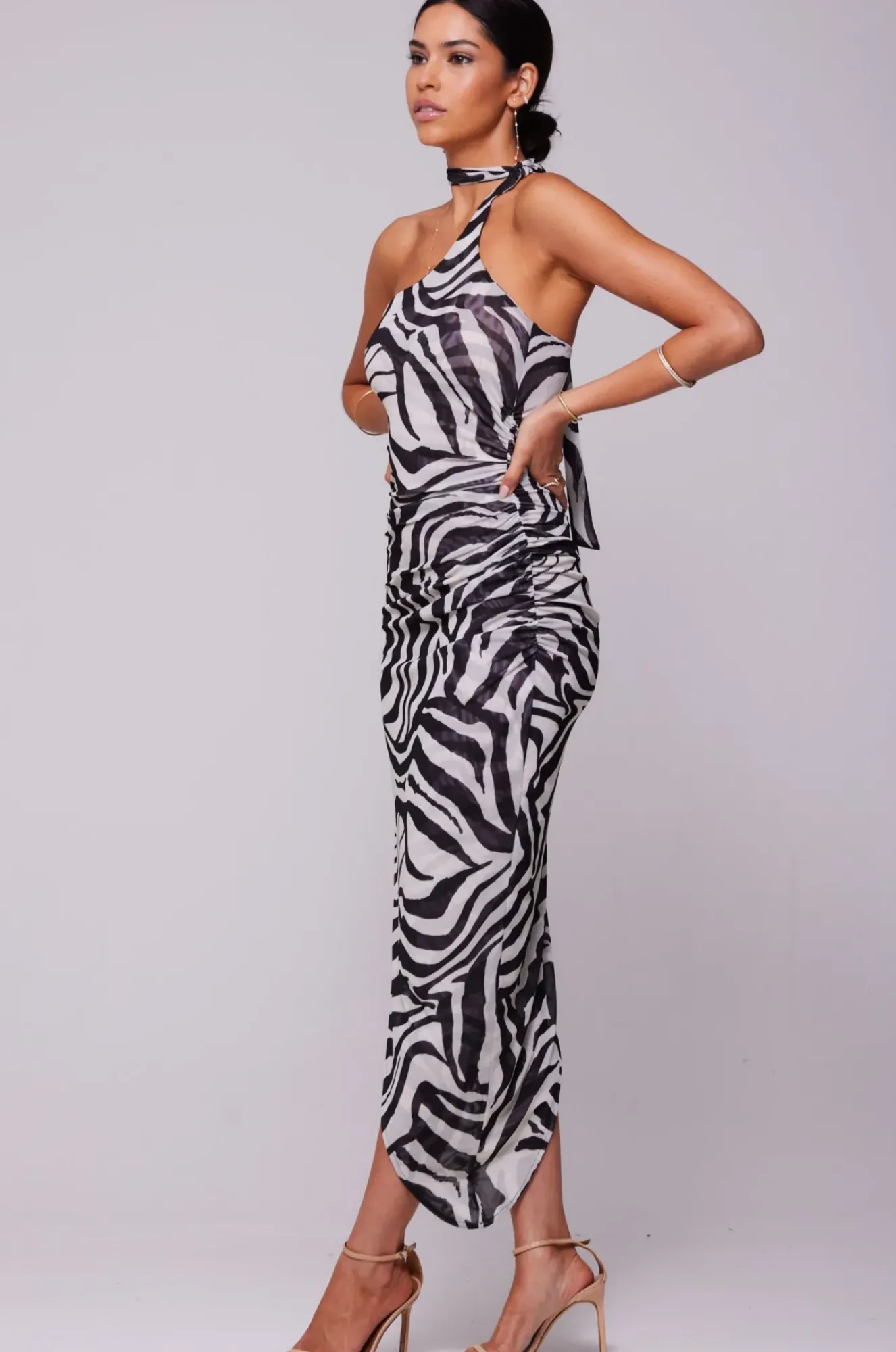 RESA Nicole Mesh Midi In Tigris Hot