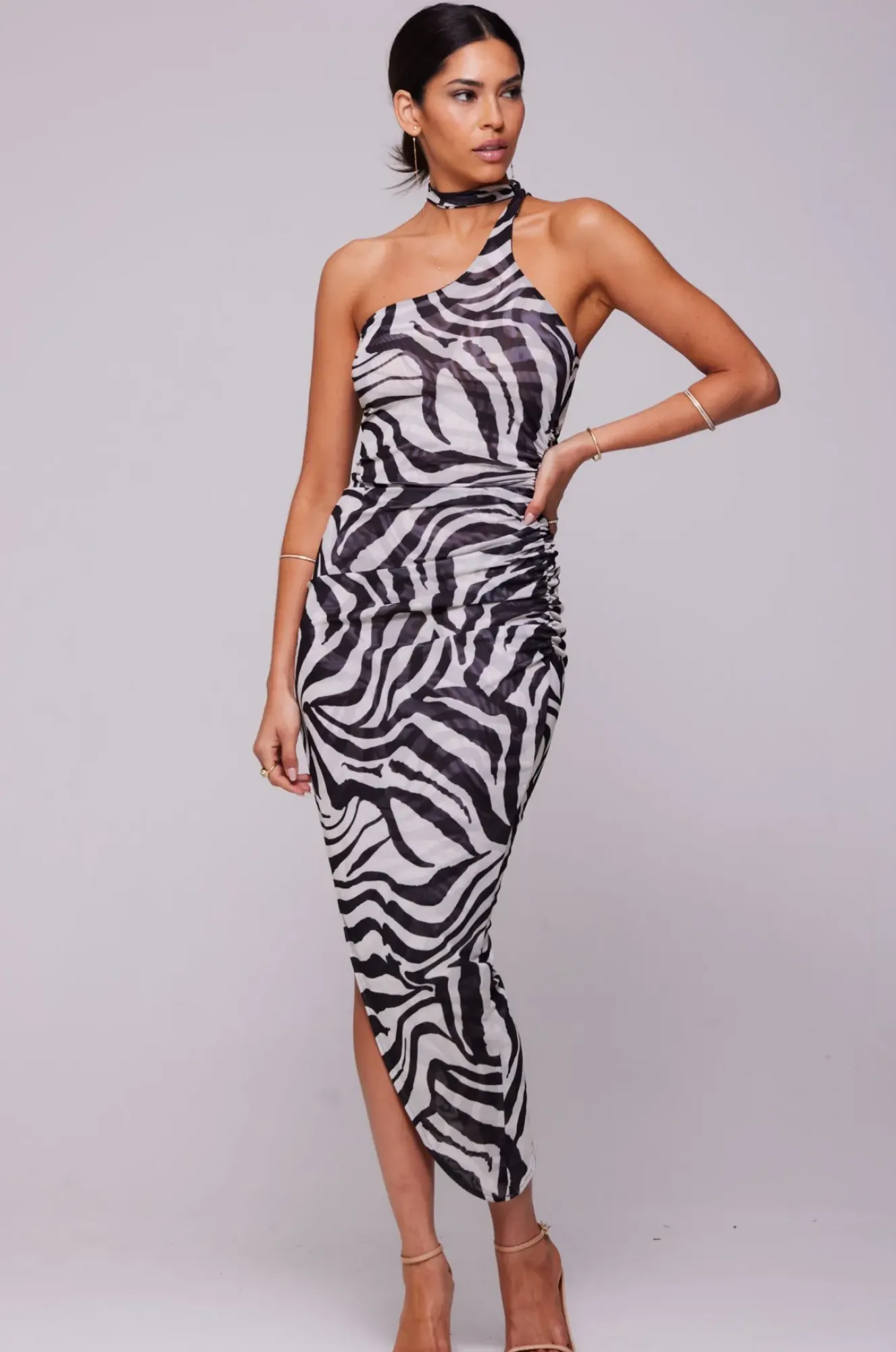 RESA Nicole Mesh Midi In Tigris Hot
