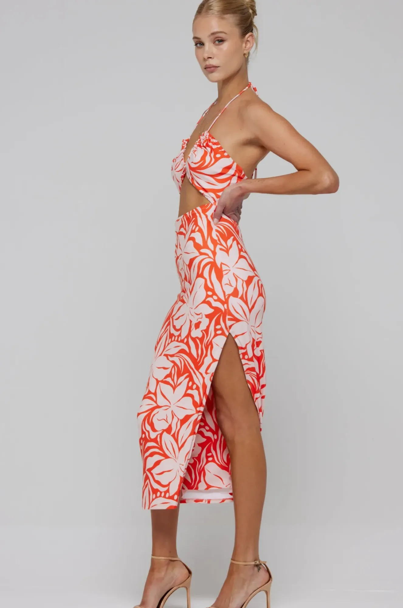 RESA Nikki Dress In Clementine Discount