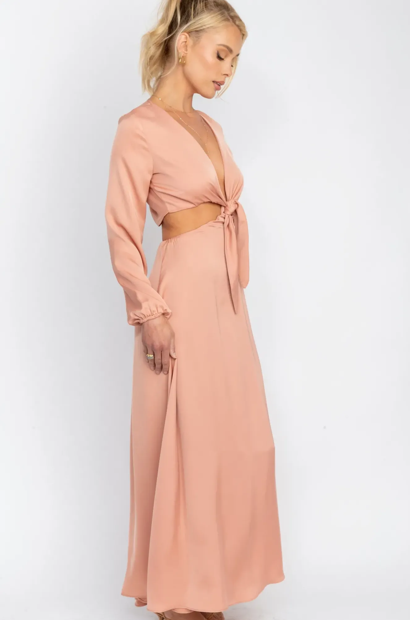 RESA Noelle Maxi In Blush Shop