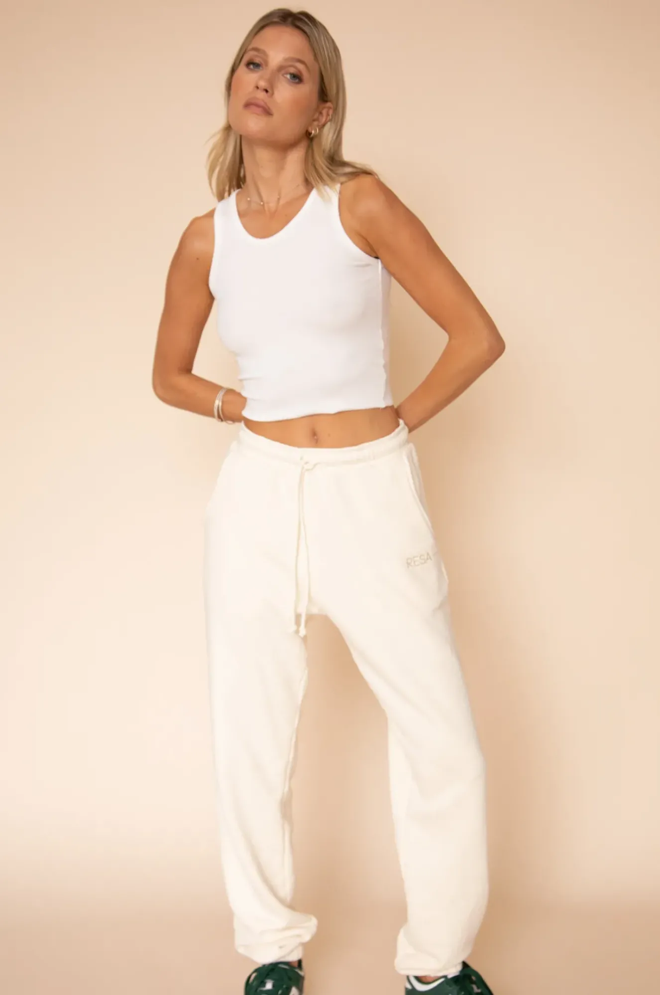 RESA Og Tank In Ivory Cheap