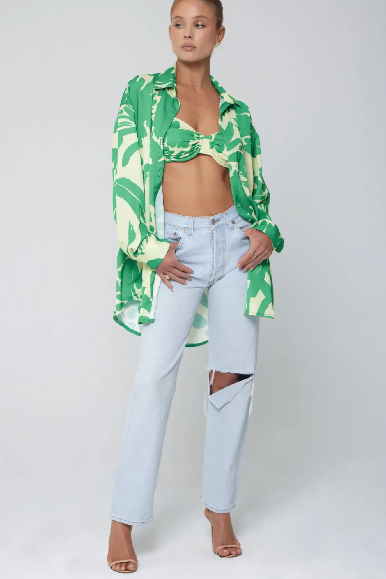 RESA Pepper Bra Top In Rico Hot