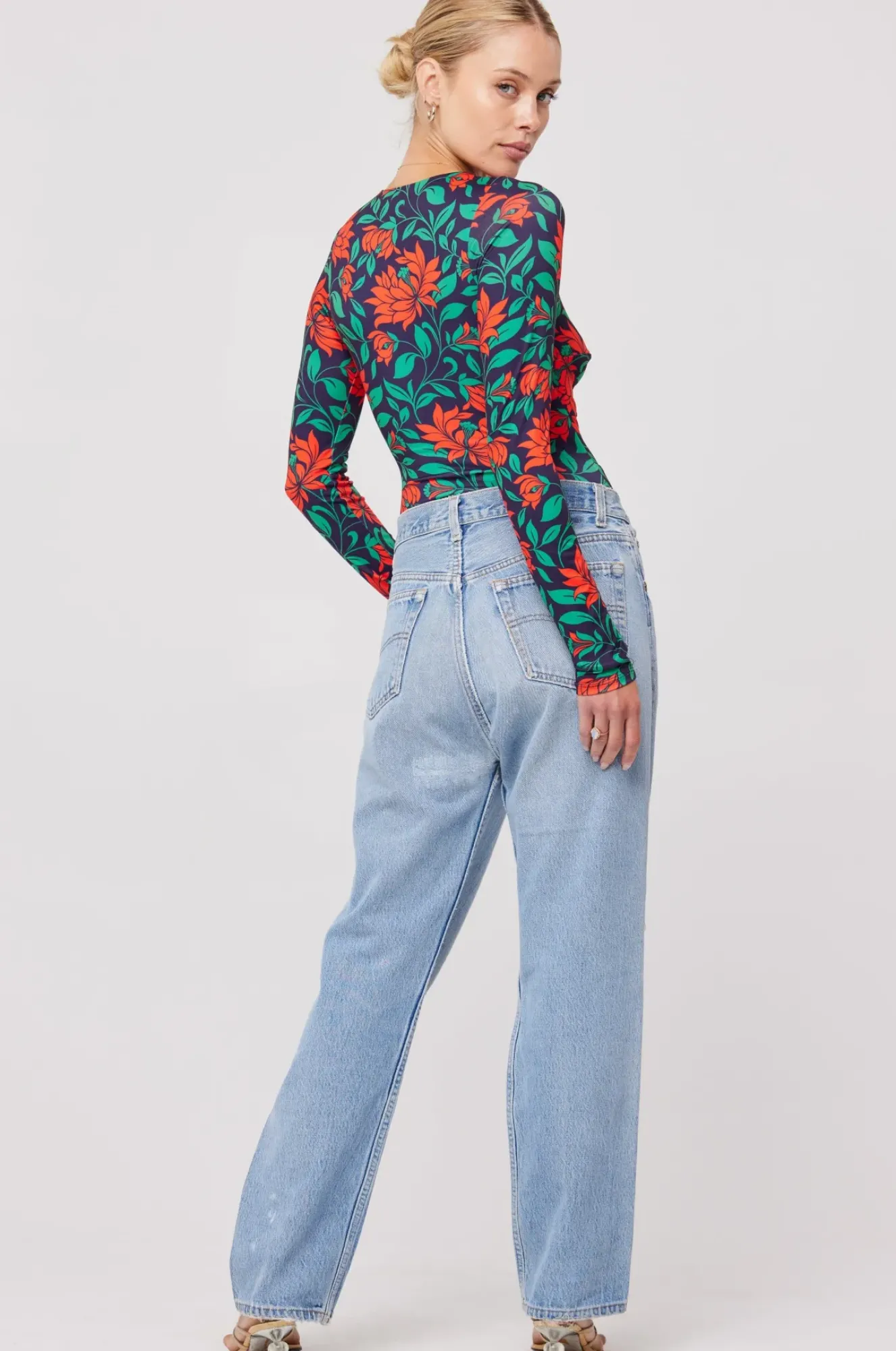 RESA Presley Bodysuit In Mistletoe Cheap