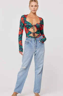 RESA Presley Bodysuit In Mistletoe Cheap