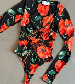 RESA Presley Bodysuit In Poppy Clearance