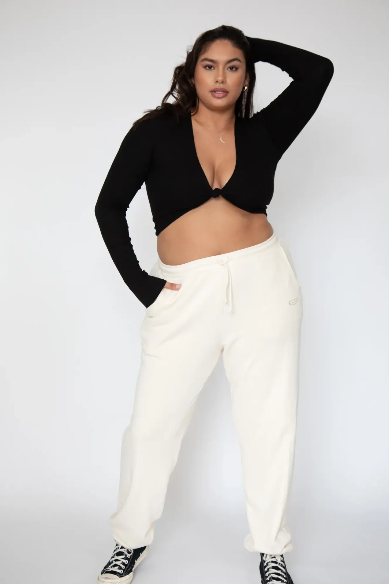 RESA Quinn Top In Black New