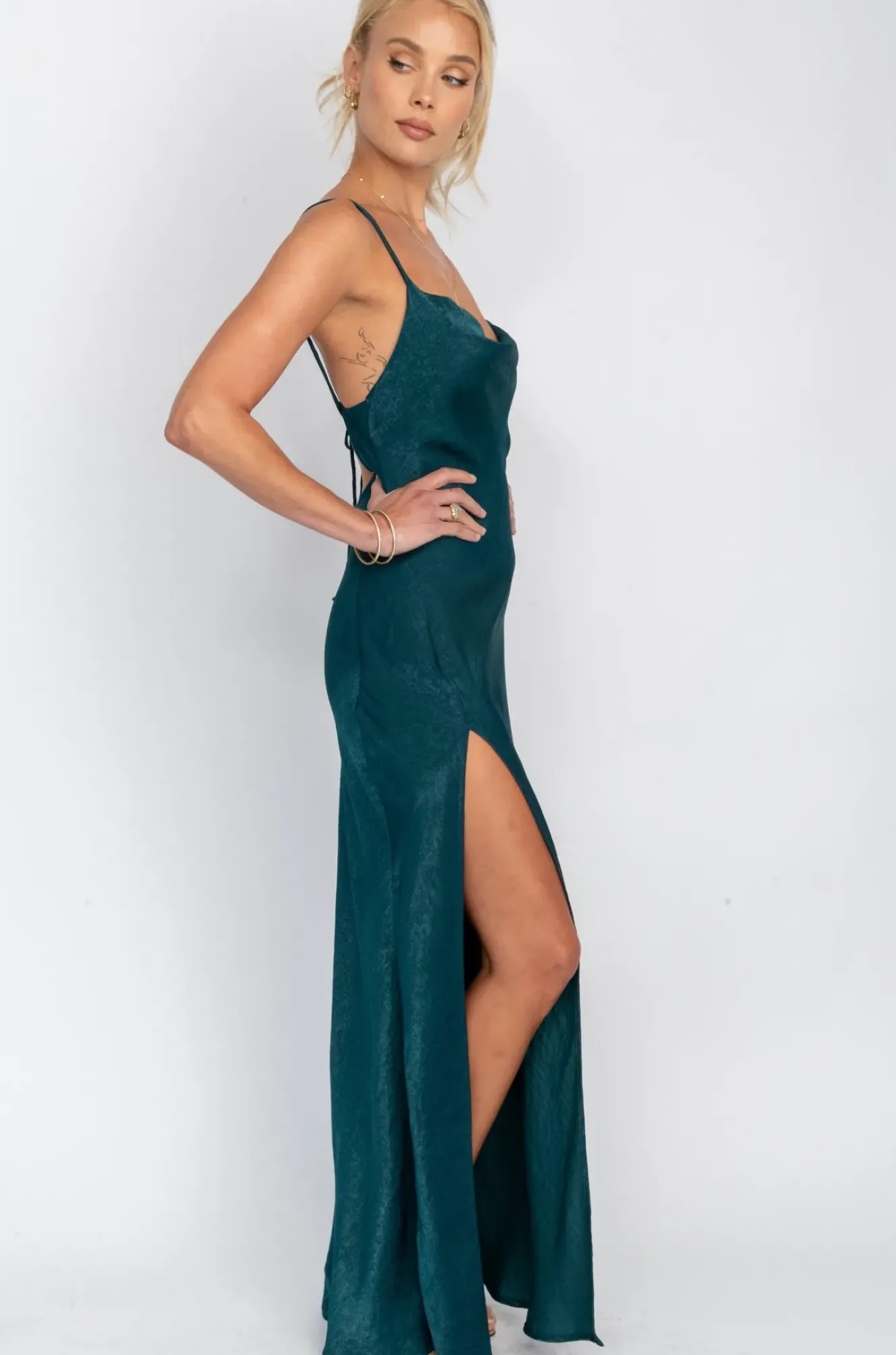 RESA River Slip In Emerald Fashion