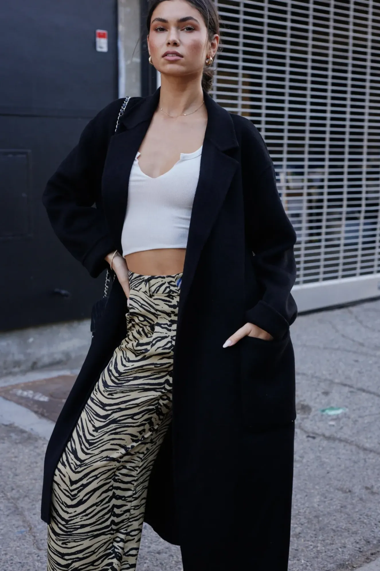 RESA Ryder Coat In Black Clearance